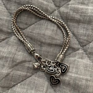 Brighton Heart Silver Bracelet